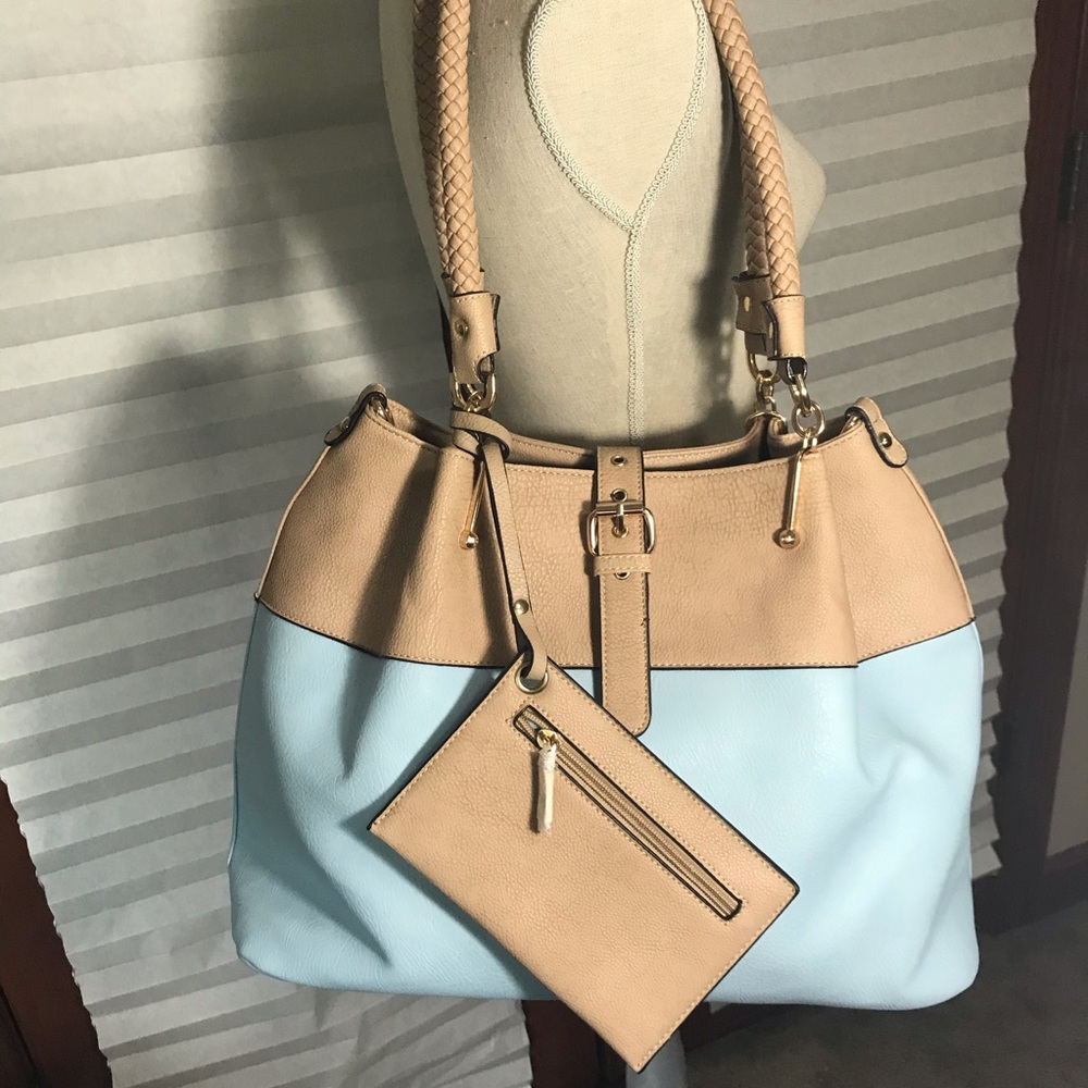 Large Colorblock Bag Set - image 4